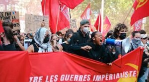 France riots global communist propaganda